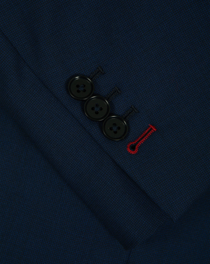 Navy Nailhead Suit