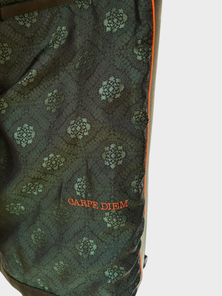 Olive Green Field Jacket Wool & Cashmere