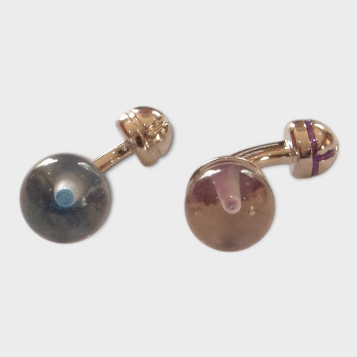 Pink Blue Lantern Cufflinks