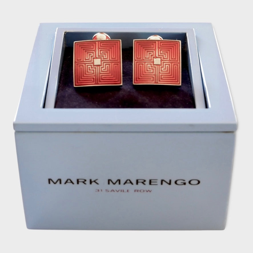 Red Maize Cufflinks