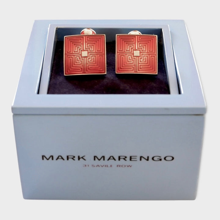 Red Maize Cufflinks