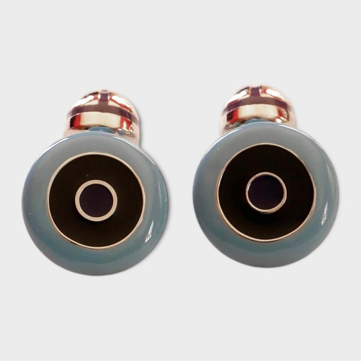 Sky Blue Target Cufflink