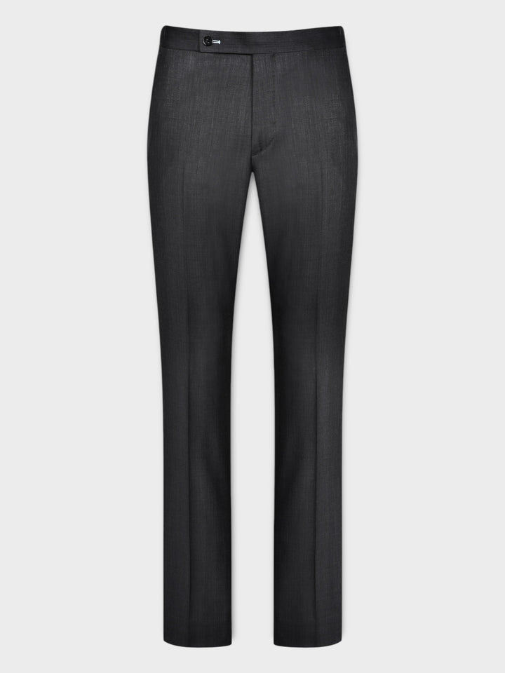 Dark Grey Sharkskin Suit