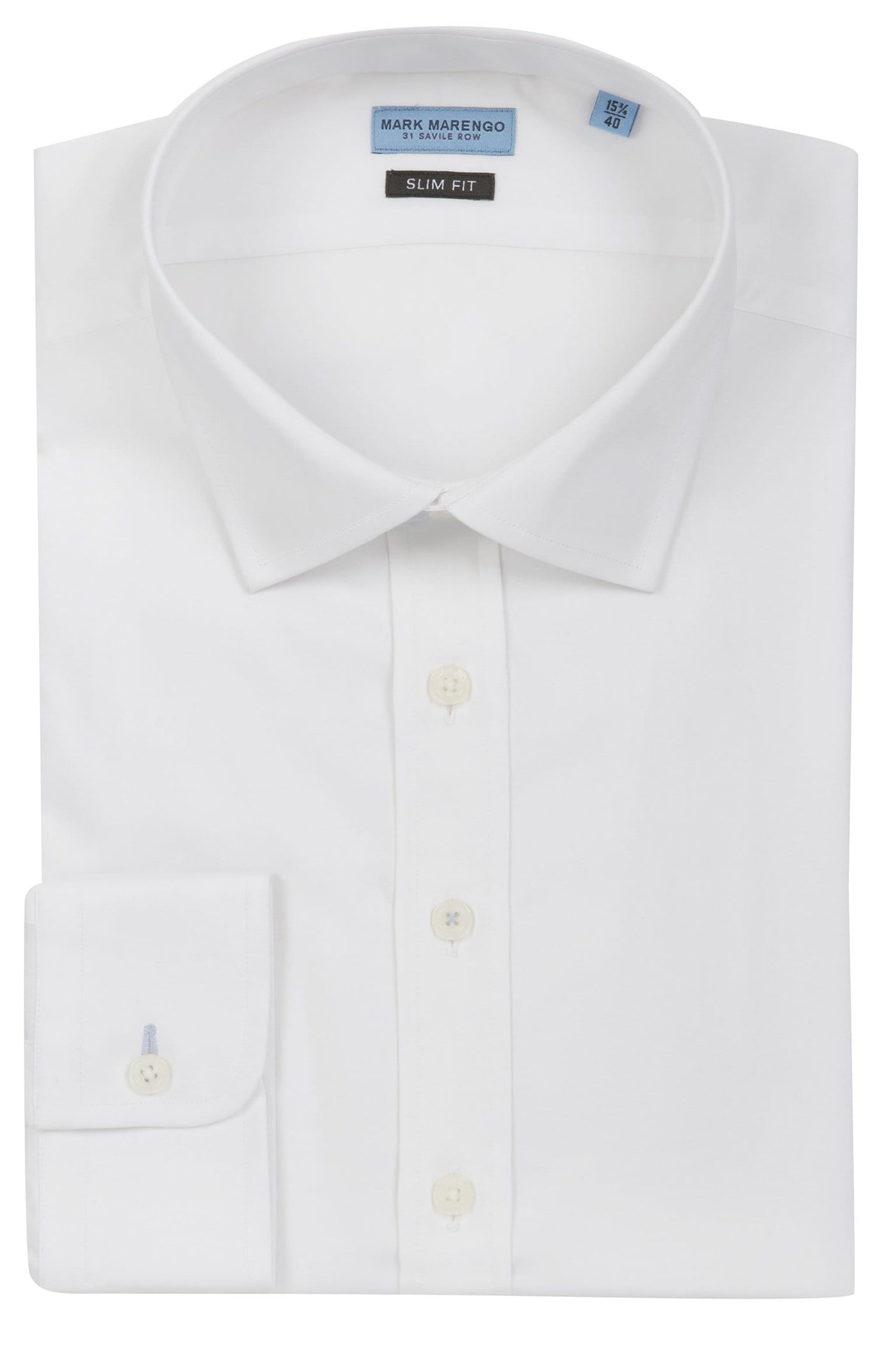 White Fine Twill Shirt