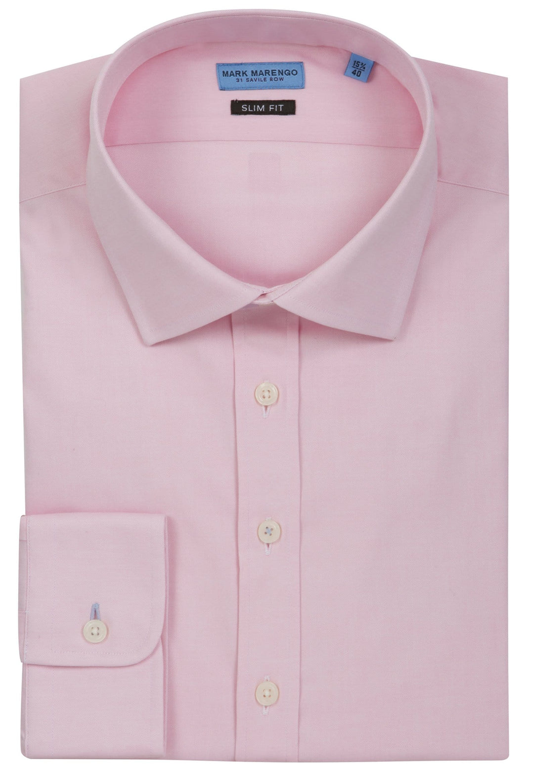 Light Pink Pinpoint Shirt - Mark marengo