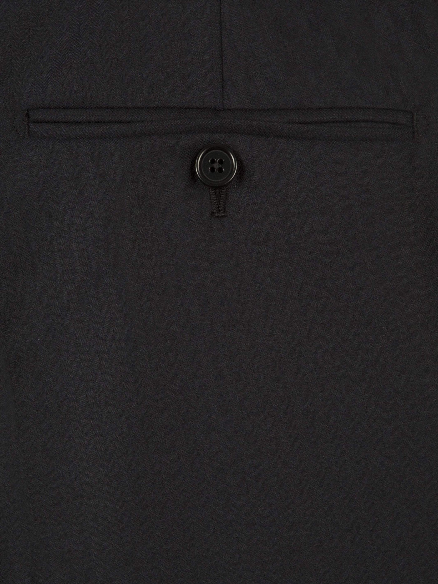 Navy Herringbone Suit