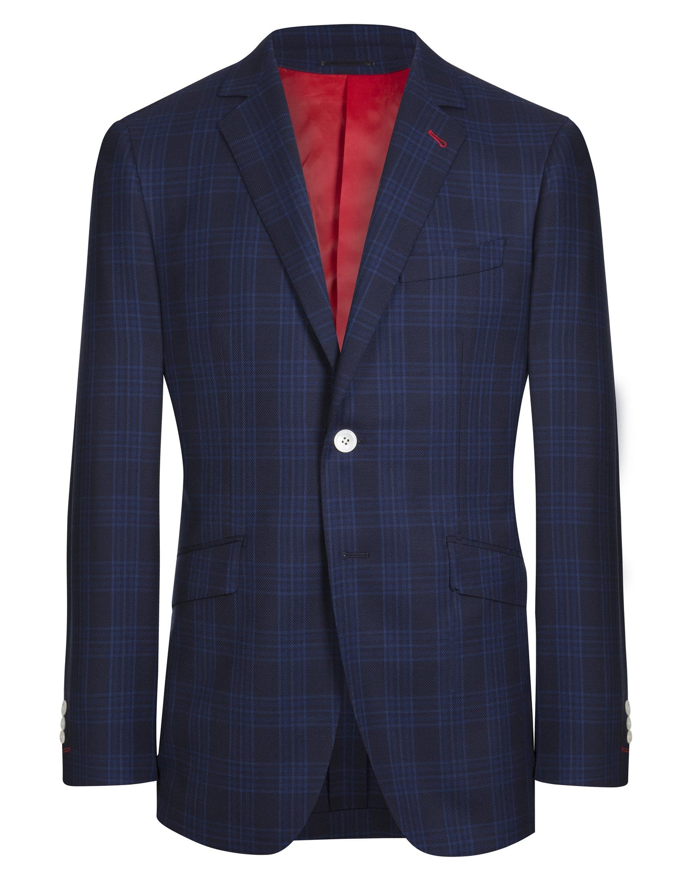 Blue Check Jacket - Mark marengo