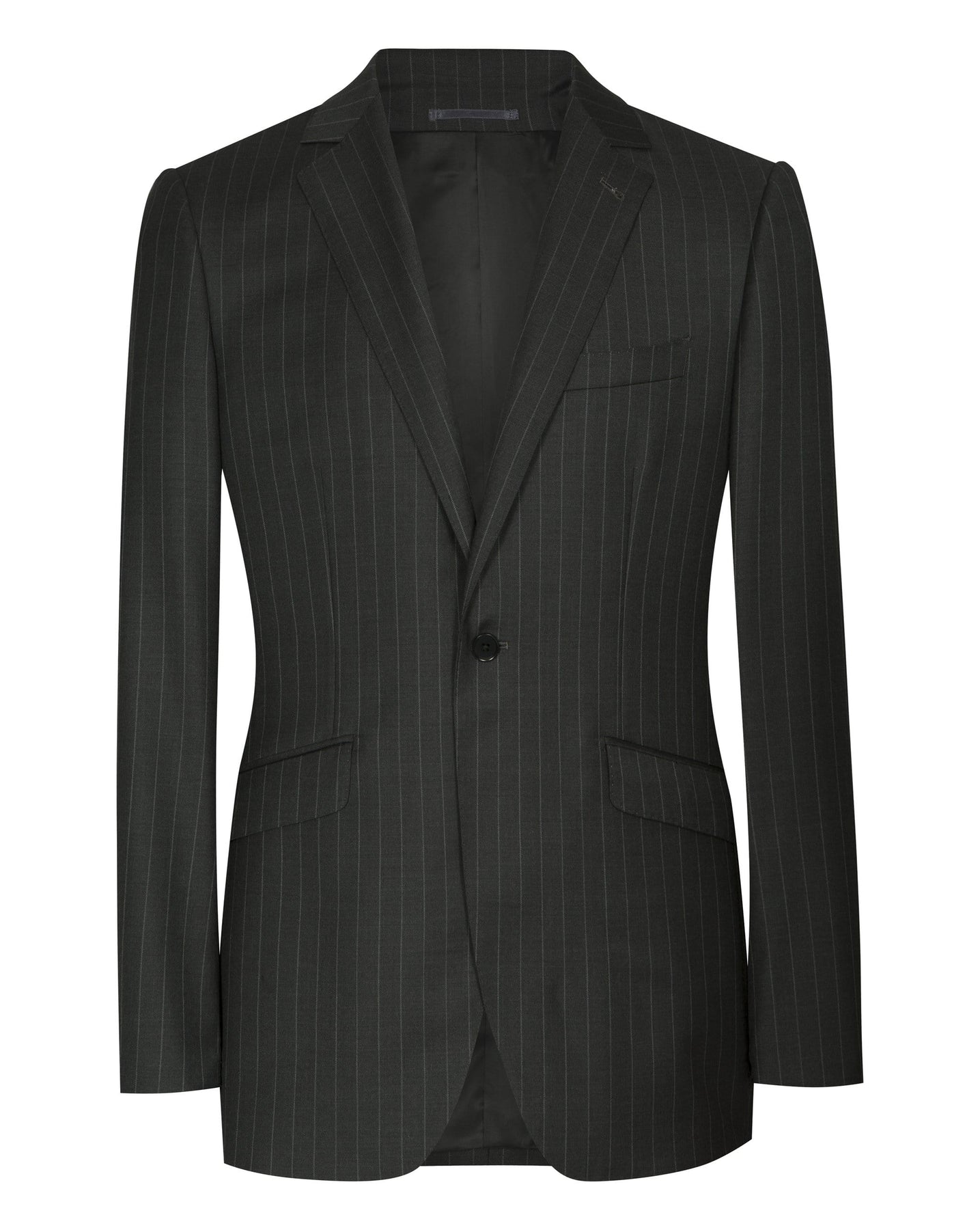 Charcoal Grey Pinstripe Suit MARK MARENGO