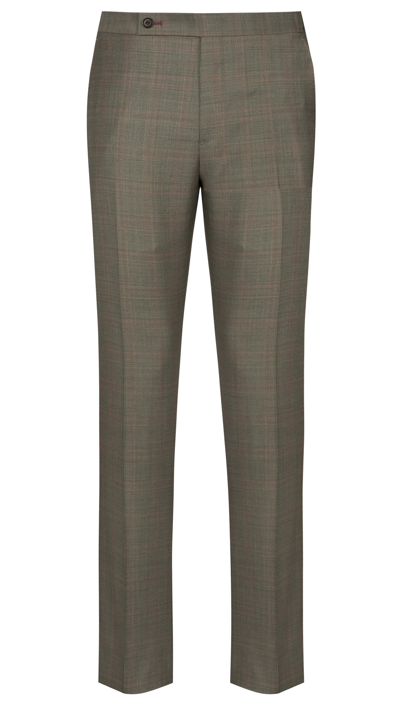 Brown Prince Of Wales Trousers - Mark marengo