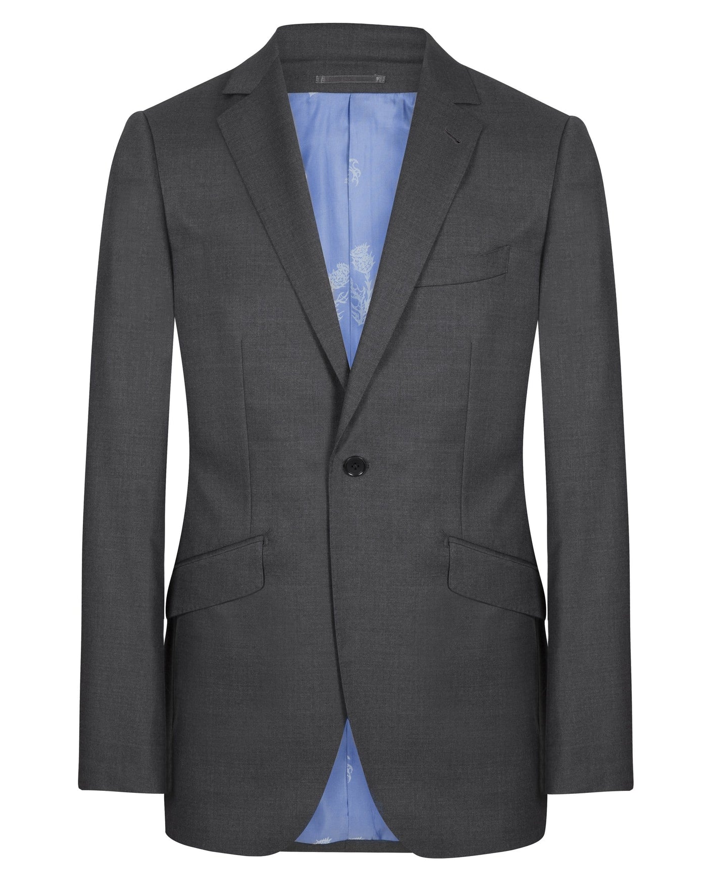 Dark Grey Twill Suit - Mark marengo