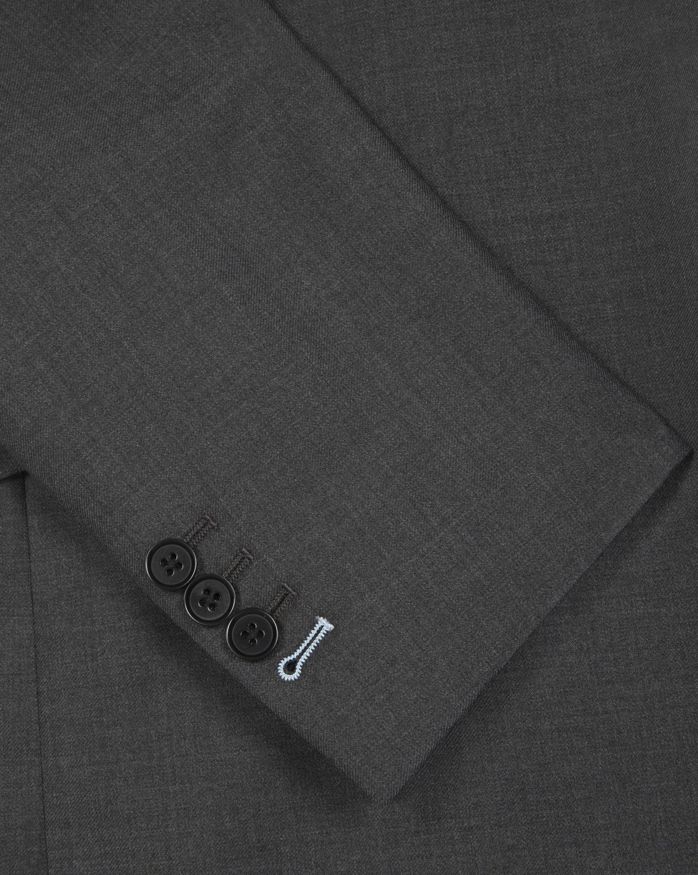 Dark Grey Twill Suit - Mark marengo