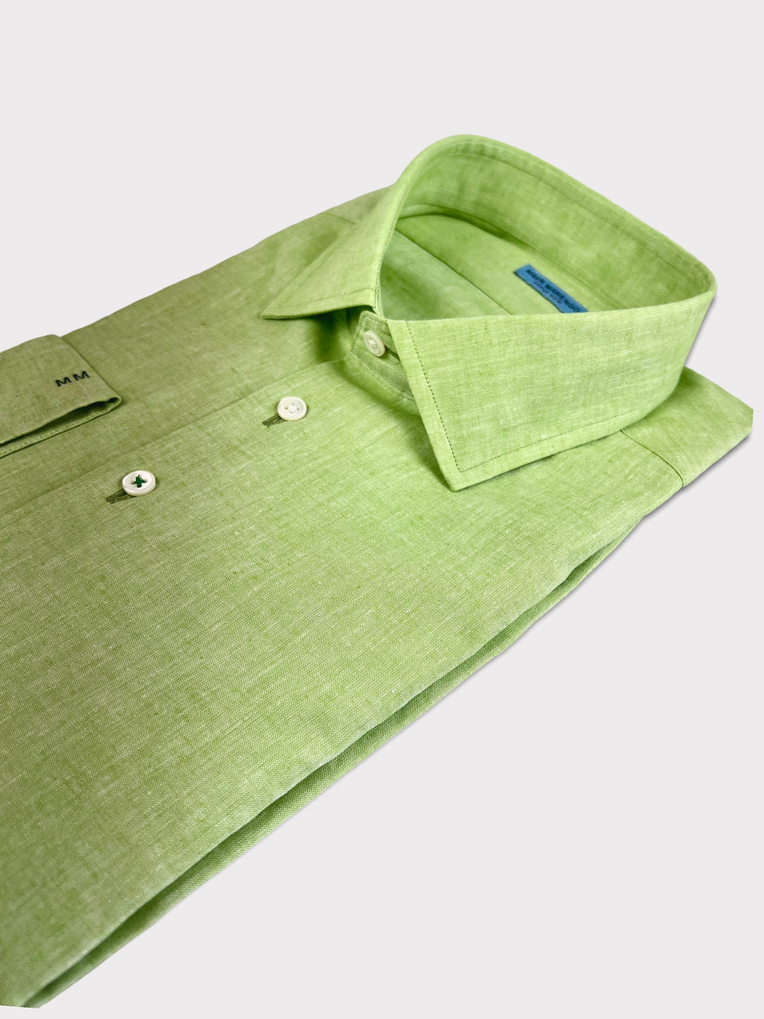 Light Green Linen Cotton Shirt