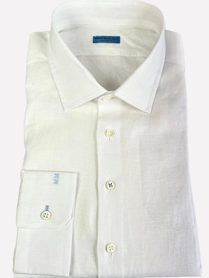 White Linen Shirt