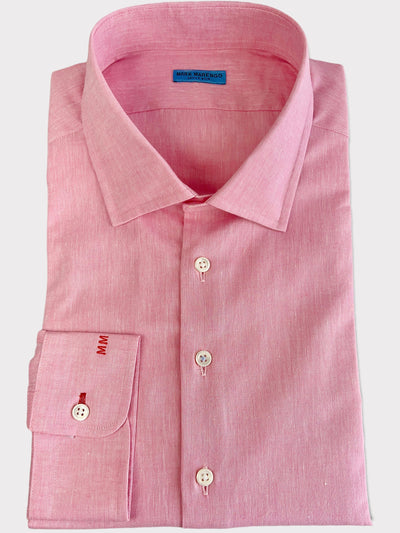 Light Pink Linen Cotton Shirt