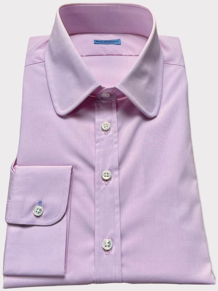 Light Pink Stretch Poplin Shirt