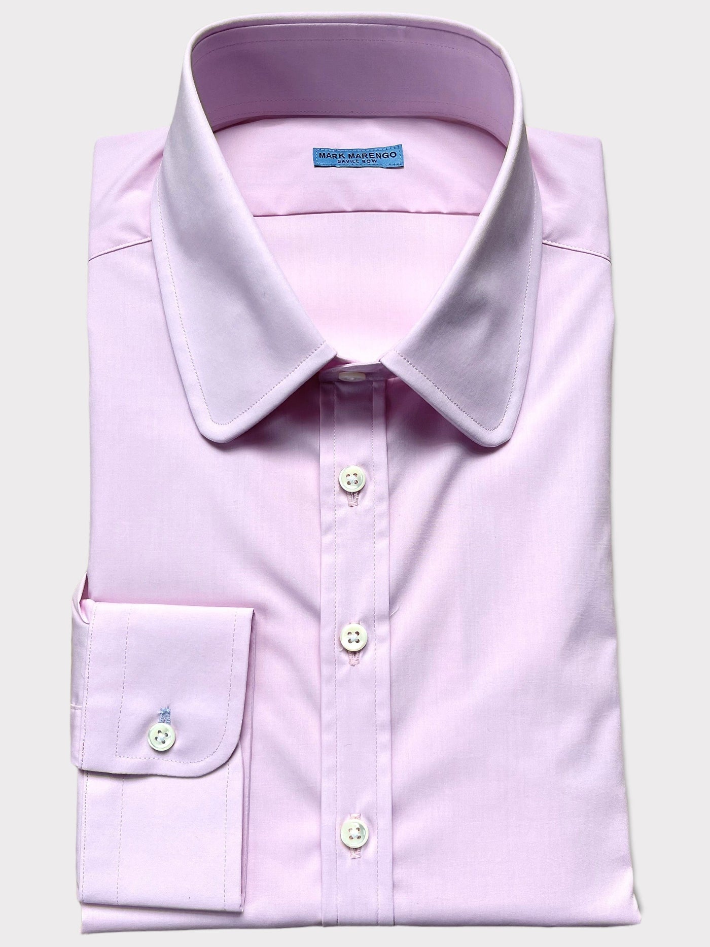 Light Pink Stretch Poplin Shirt