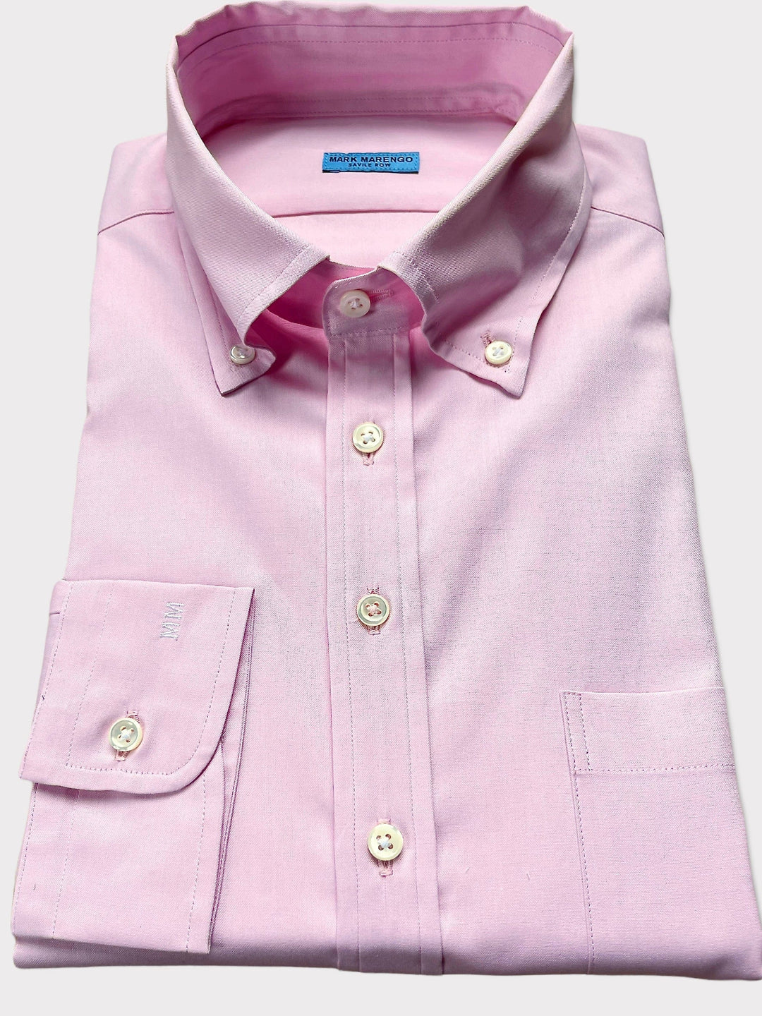 Chemise Pinpoint Rose Clair