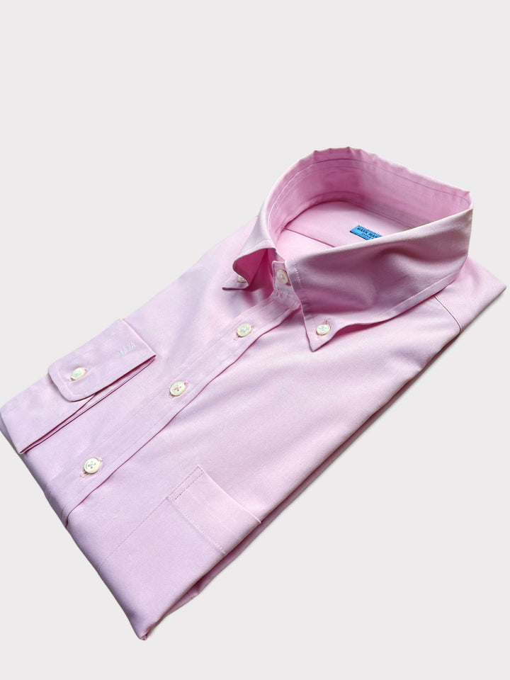 Chemise Pinpoint Rose Clair