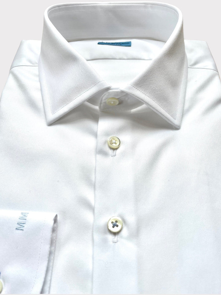 White Twill Travel Shirt