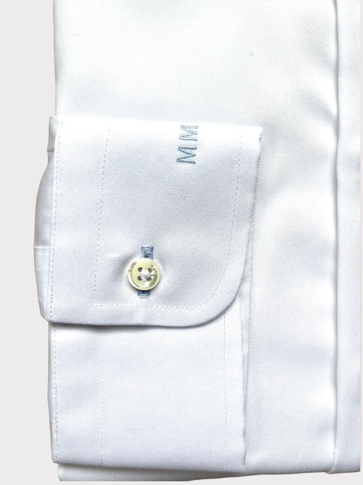 White Twill Travel Shirt