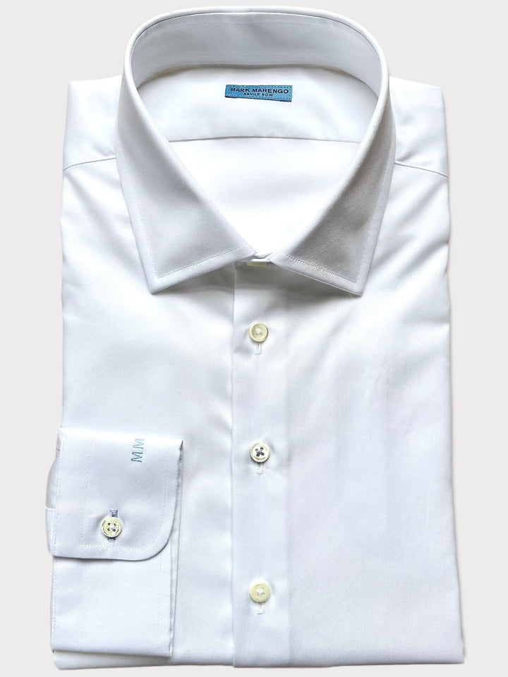 White Twill Travel Shirt