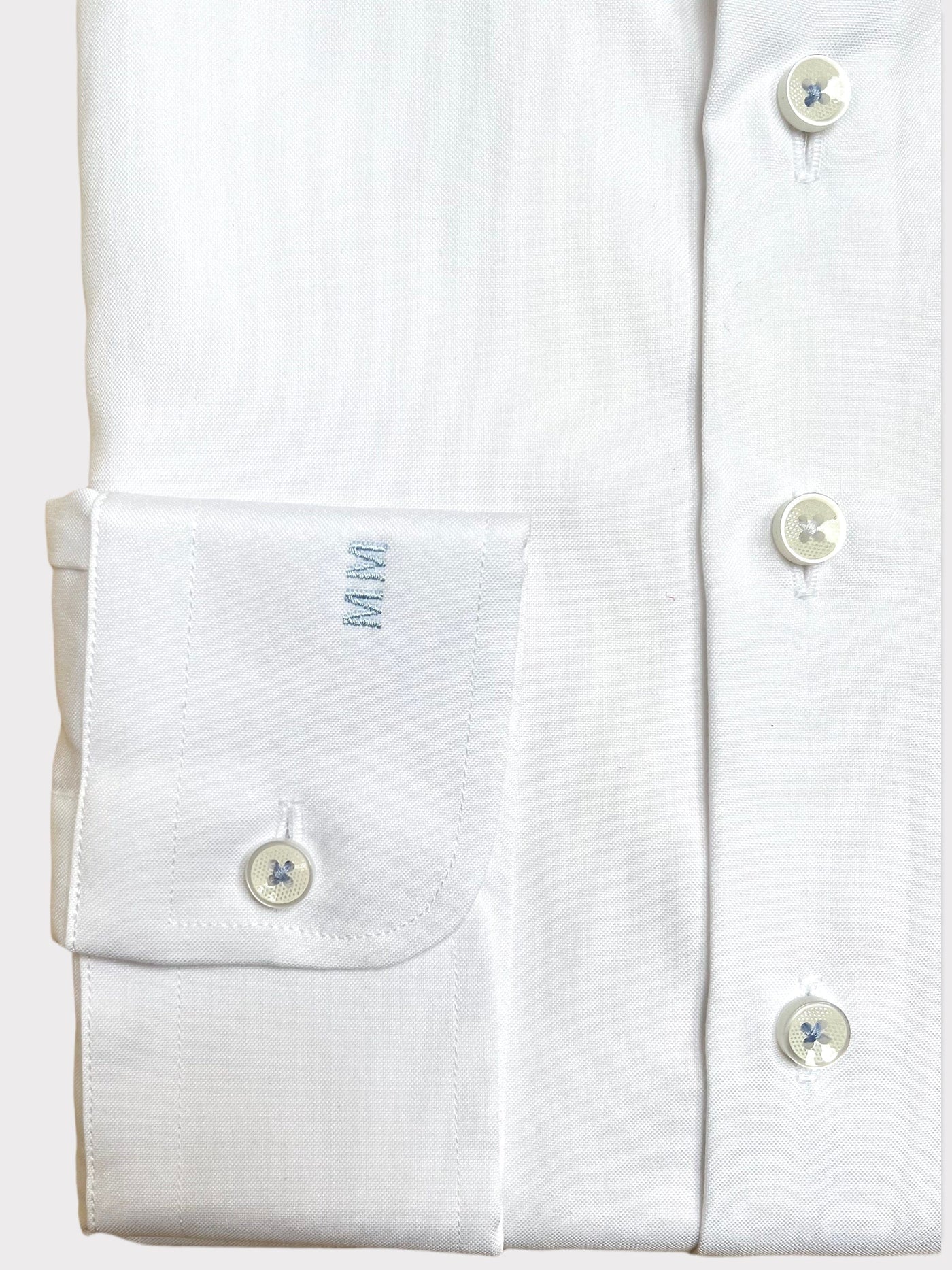 White Pinpoint Shirt