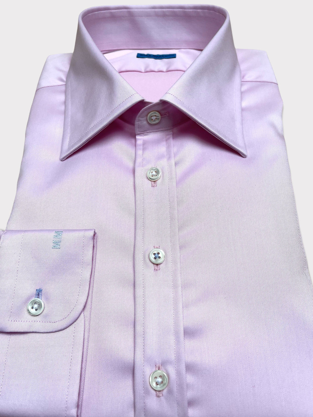 Light Pink Twill Travel Shirt