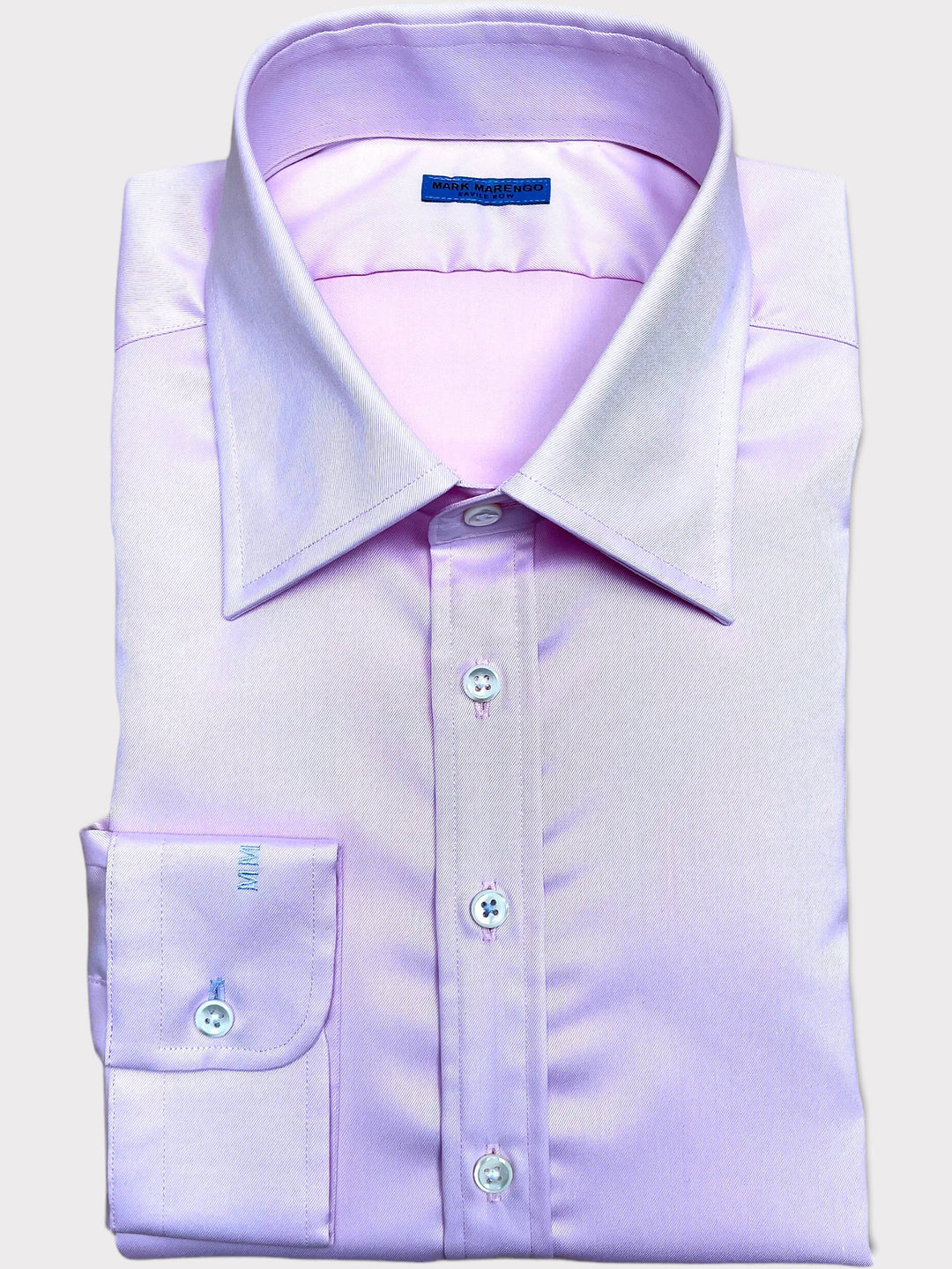 Light Pink Twill Travel Shirt