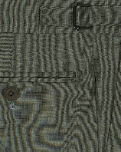 Light Grey Sharkskin Suit - Mark marengo