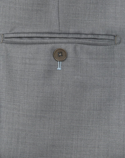 Light Grey Twill Suit - Mark marengo