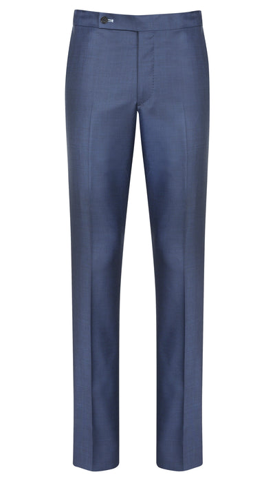 Steel Blue Sharkskin Suit