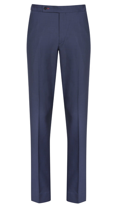 Dark Blue Sharkskin Suit - Mark marengo