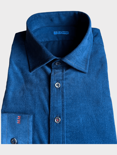 Blue Corduroy Shirt