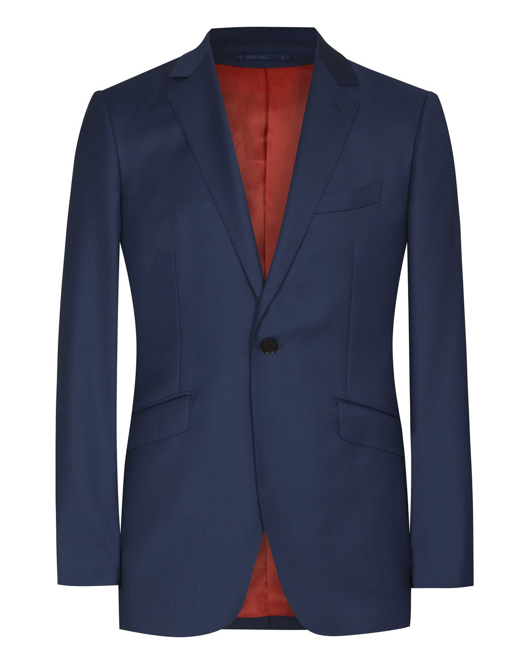 Royal Blue Plain Suit - Mark marengo