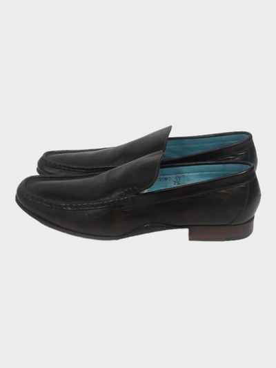 Dark Brown Leather Loafer