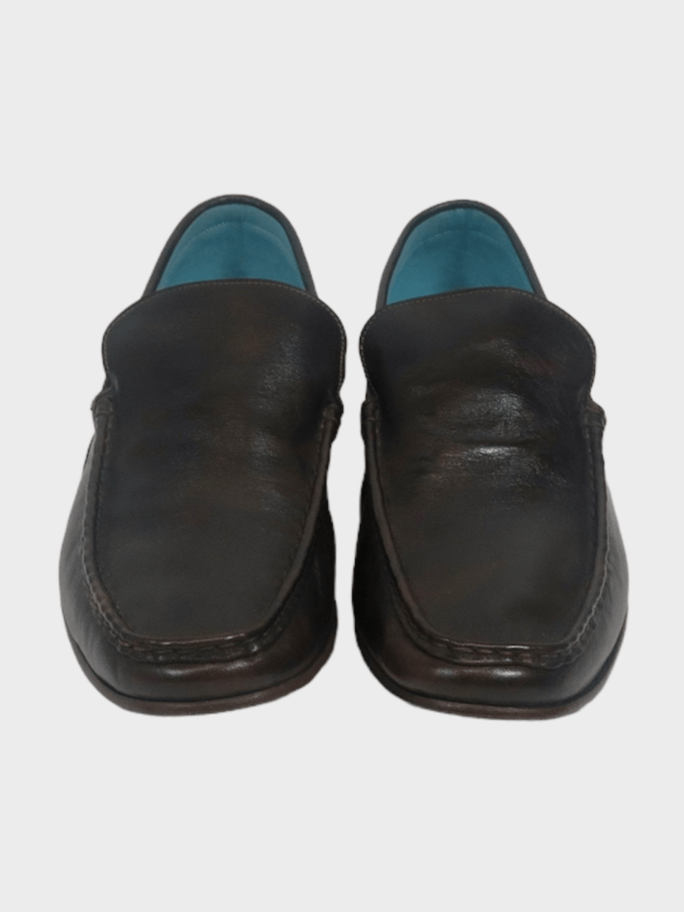 Dark Brown Leather Loafer